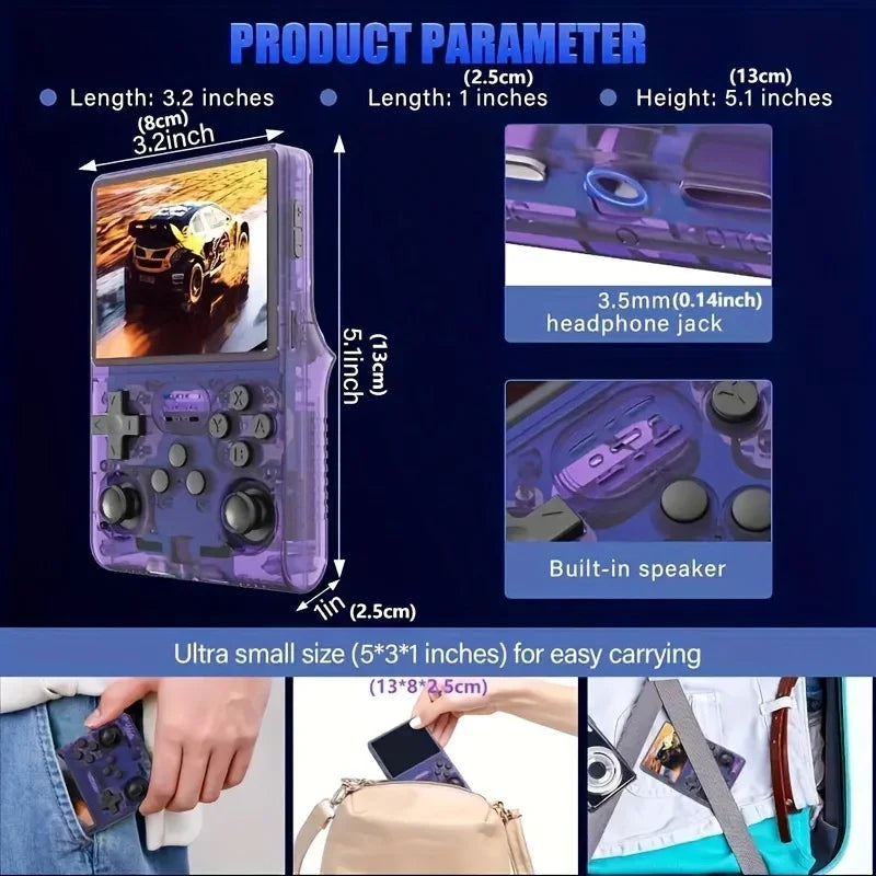 R36S Retro Game Console